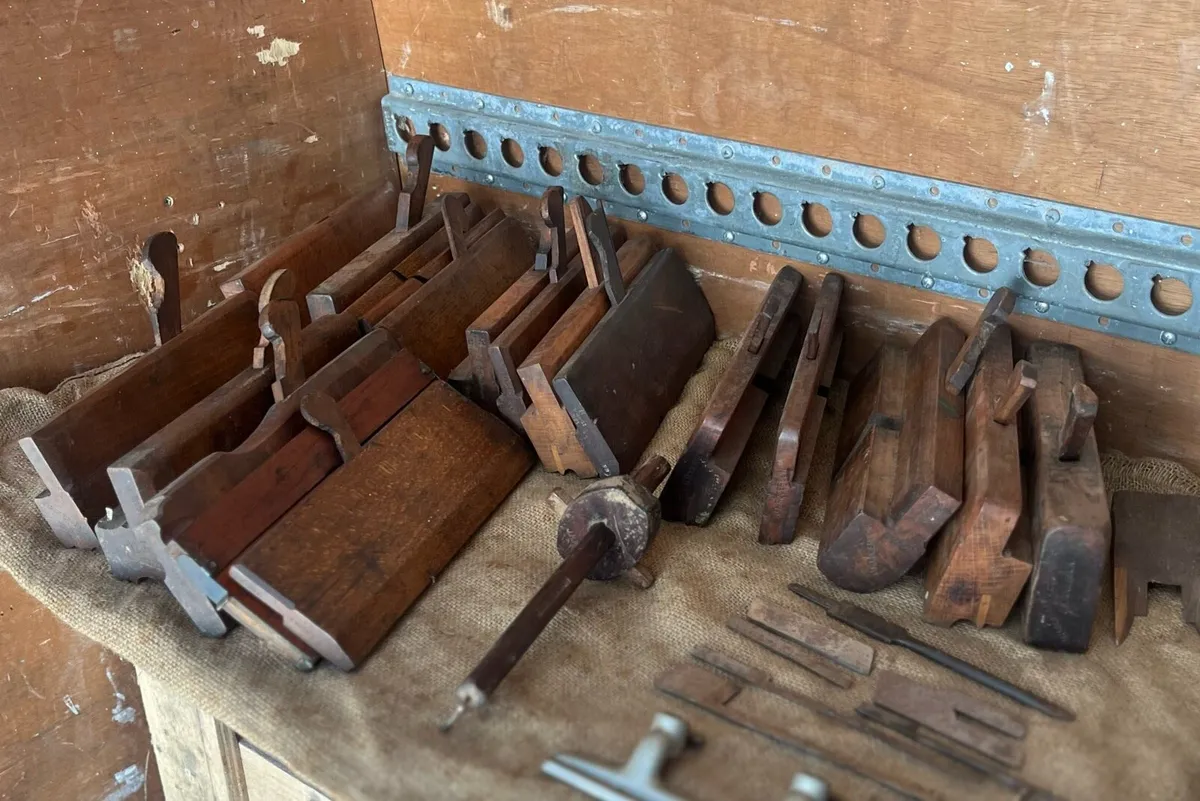 18/19th Century Beech Moulding Planes - Image 2