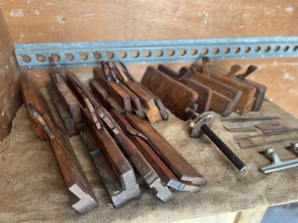 18/19th Century Beech Moulding Planes - Image 3