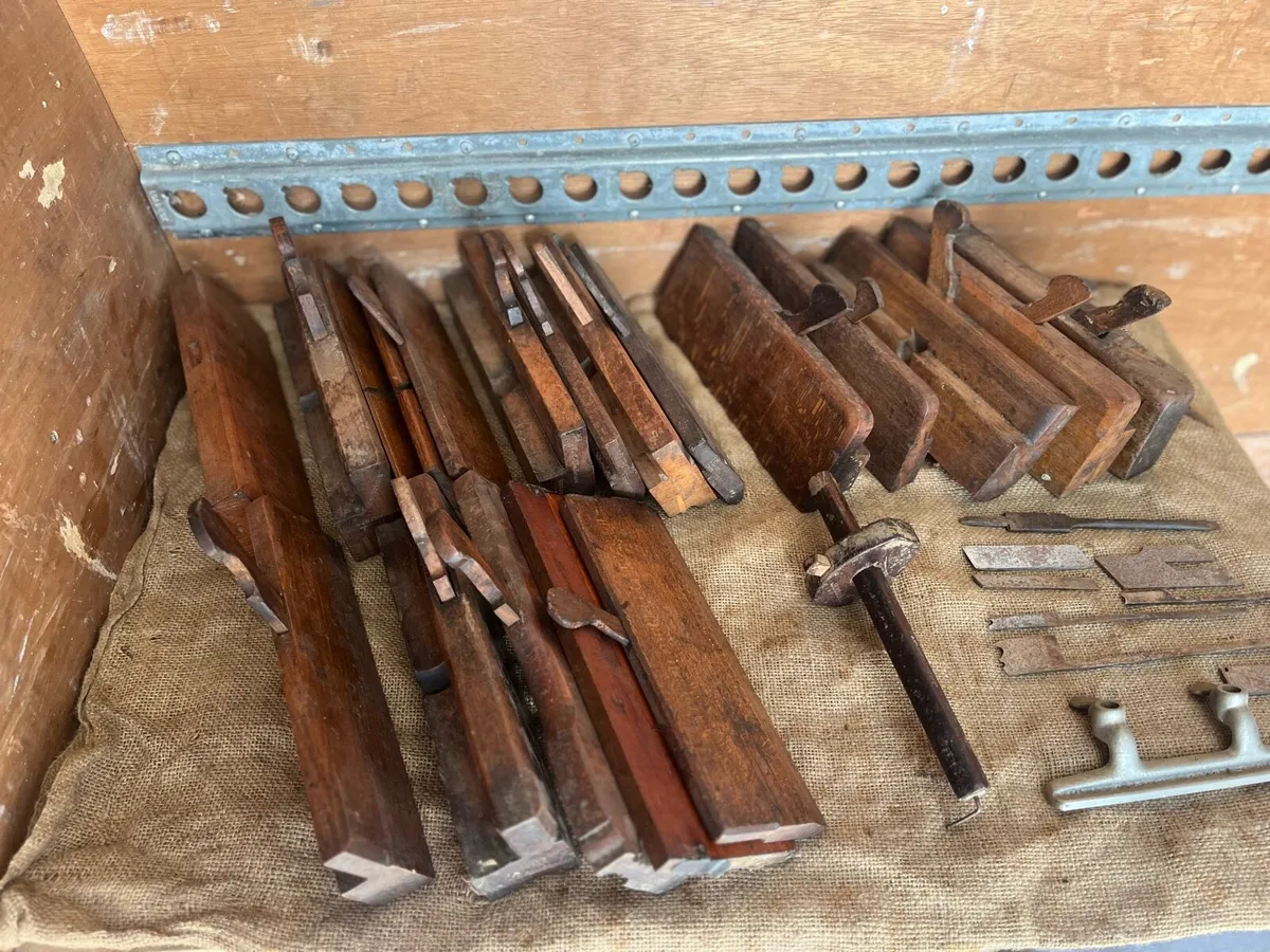 18/19th Century Beech Moulding Planes - Image 4