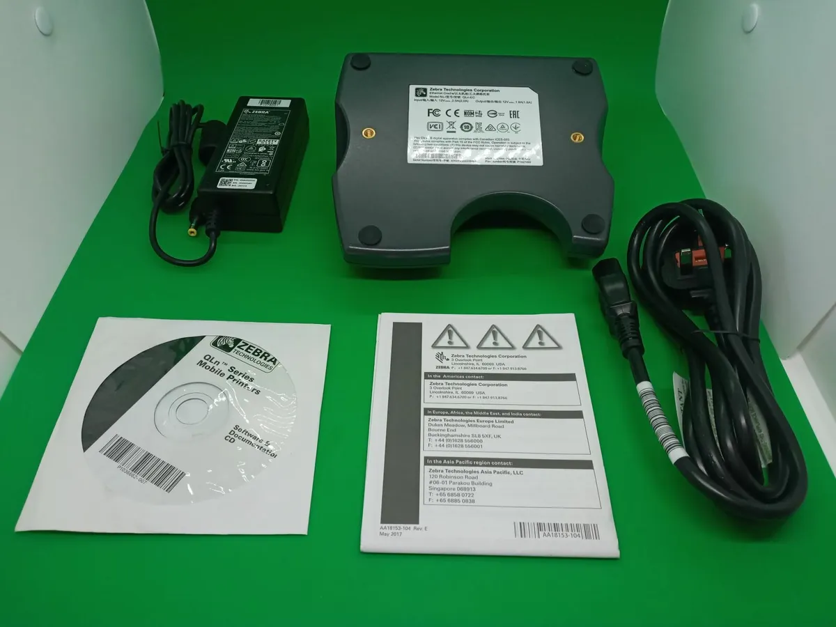 Delivery - 2 x New Zebra Single Ethernet Cradle - Image 4