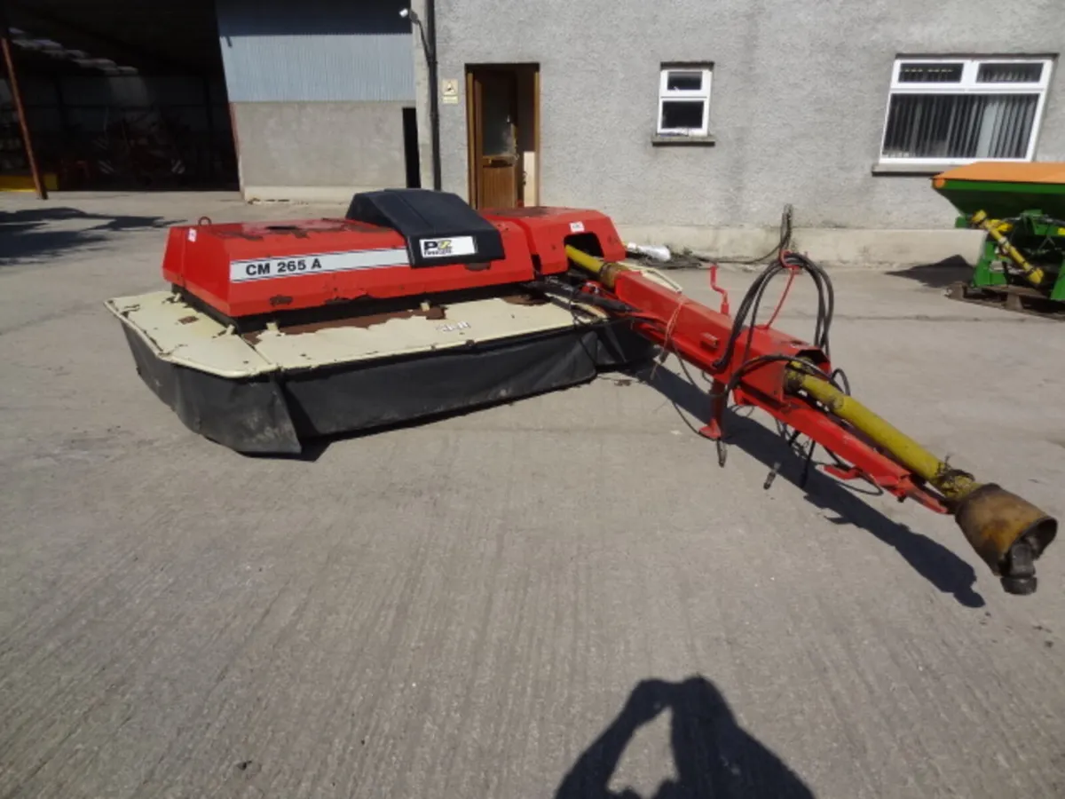 PZ CM265A Trailed Drum Mower - Image 1