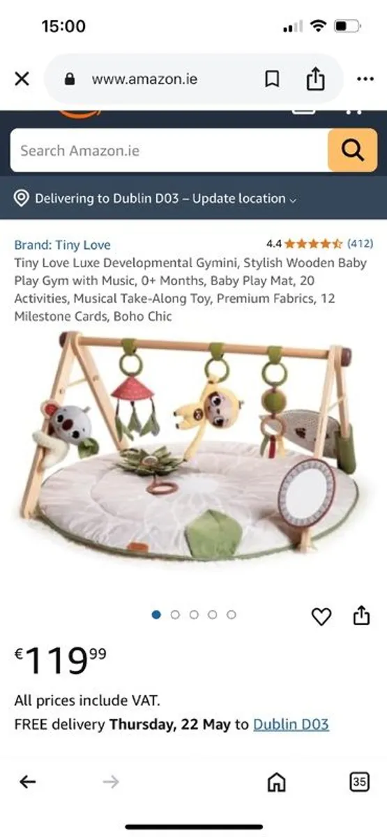Tiny Love Play Gym - Image 2