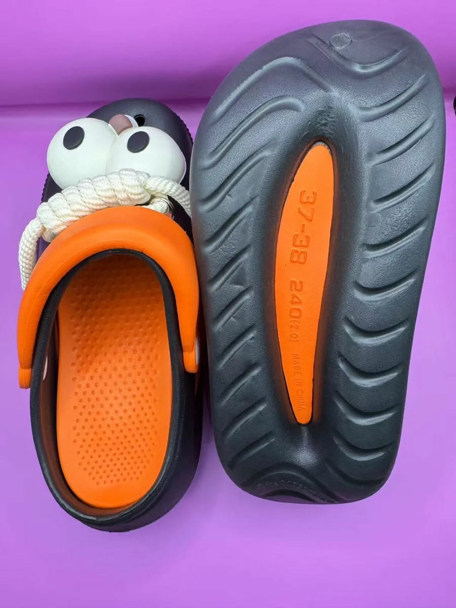 Funny Eyes Cartoon Clogs - Image 3