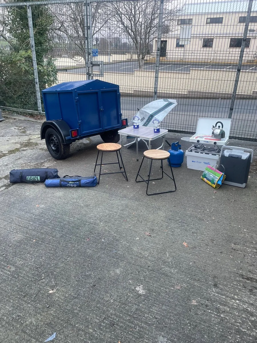 Holidays New steel Camping trailer loaded - Image 1
