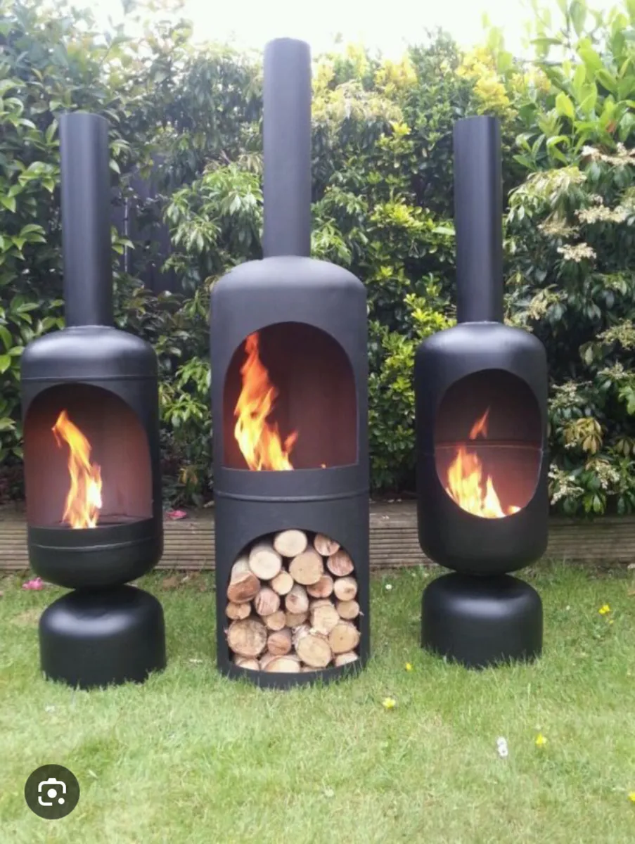 Garden fire pit stove heater - Image 1