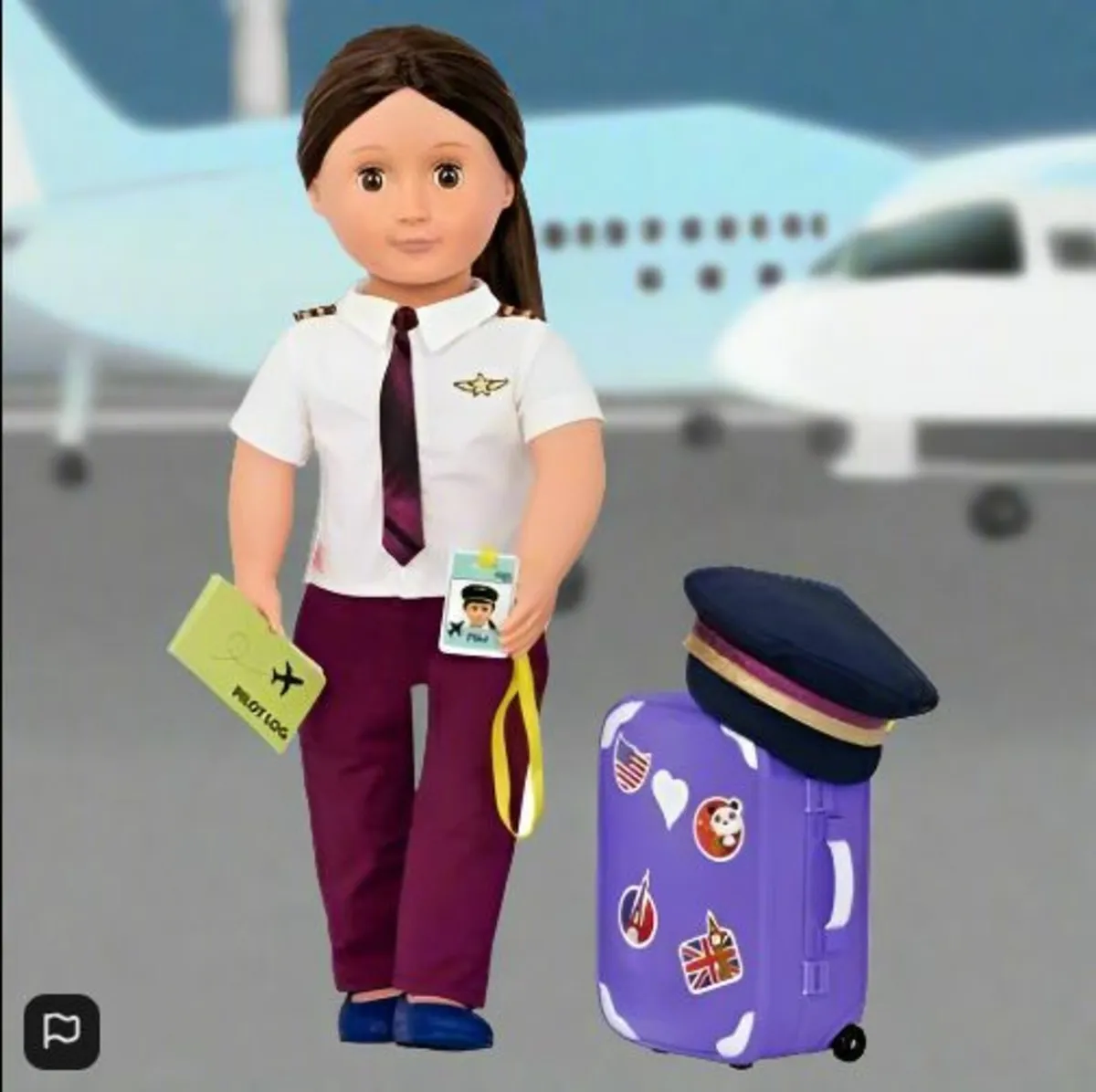Our Generation Kaihily Professional Pilot Doll - Image 3