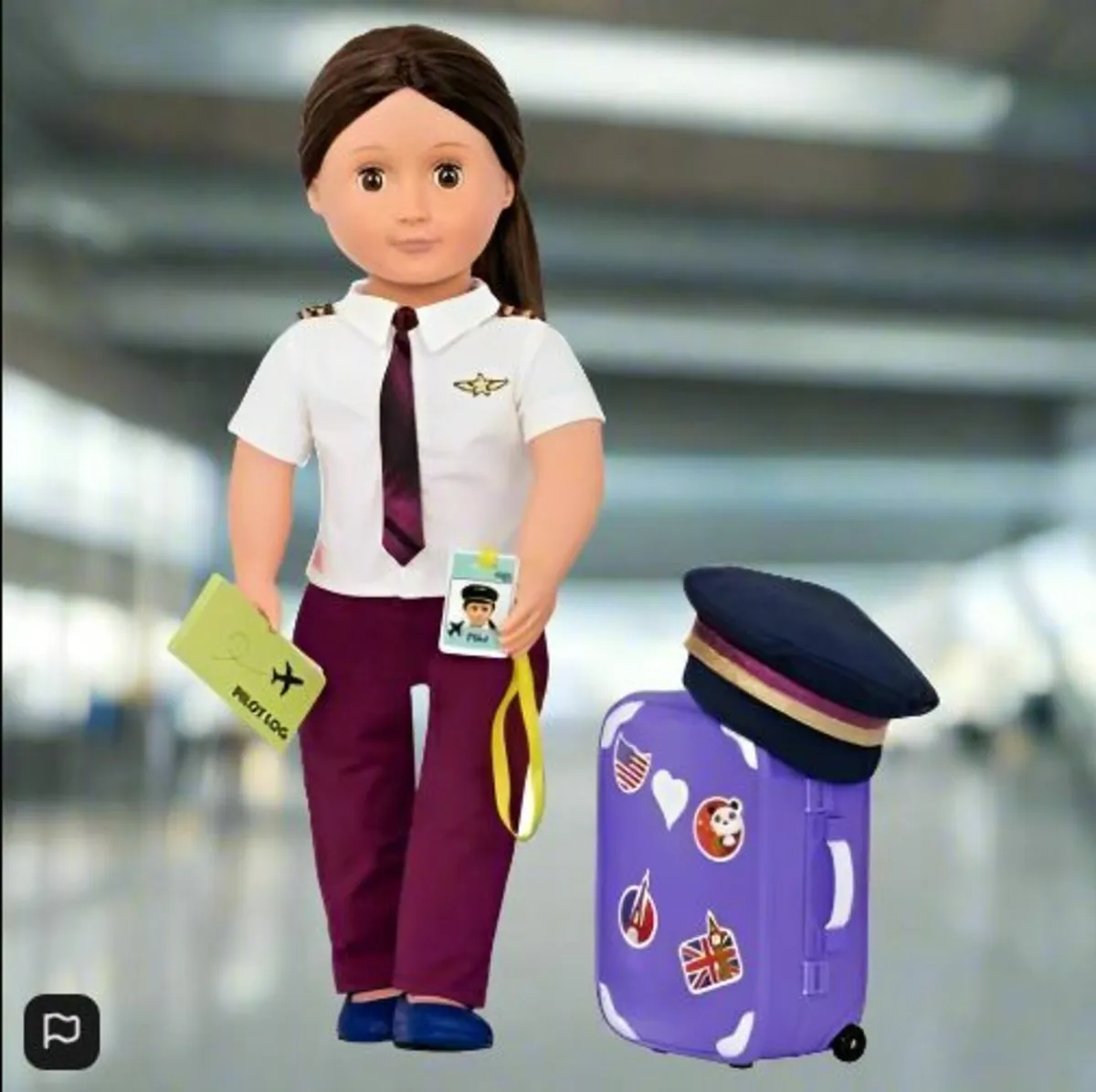 Our Generation Kaihily Professional Pilot Doll - Image 4