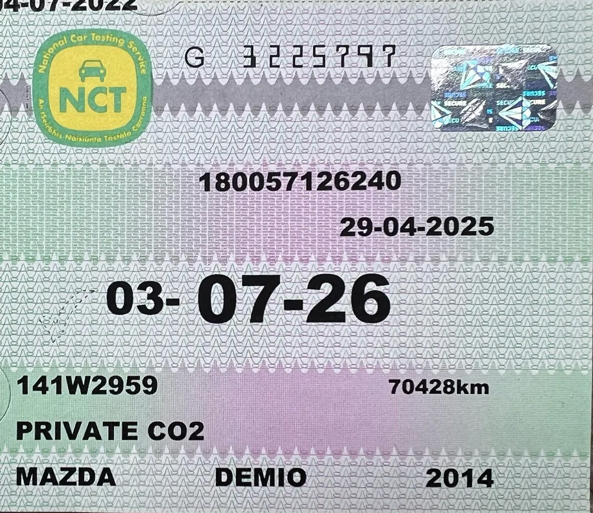 Mazda 2/Demio Auto NCT 03/07/26 & TAX 30/06/25 - Image 2