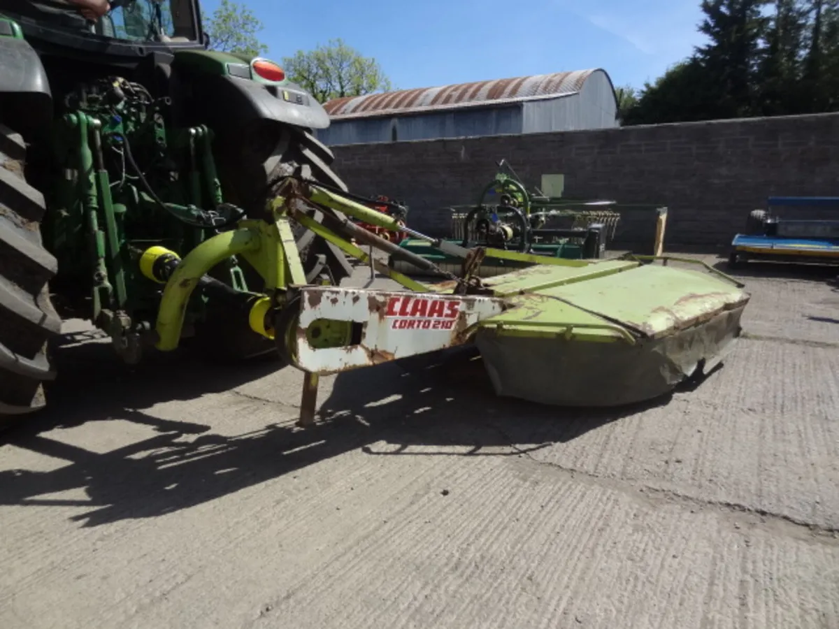 Claas Corto 210 Side Mounted 2 Drum Mower - Image 1