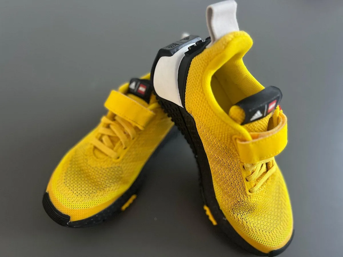 Shoes Adidas LEGO  for a boy.size 1UK Like New - Image 1