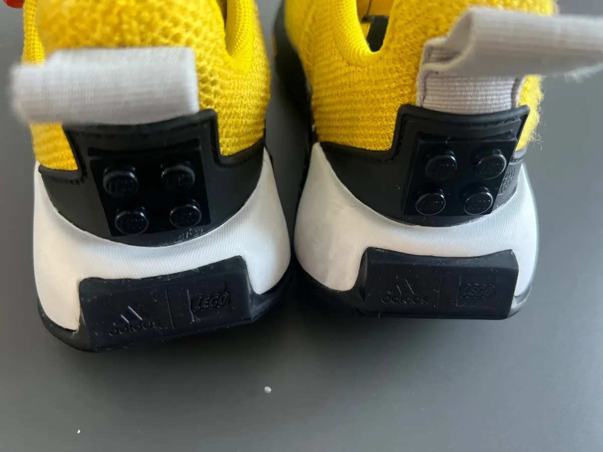 Shoes Adidas LEGO  for a boy.size 1UK Like New - Image 2