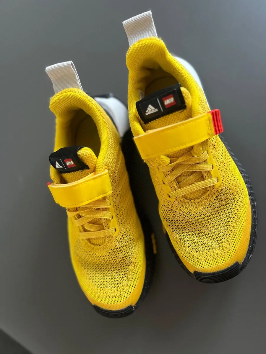 Shoes Adidas LEGO  for a boy.size 1UK Like New - Image 3