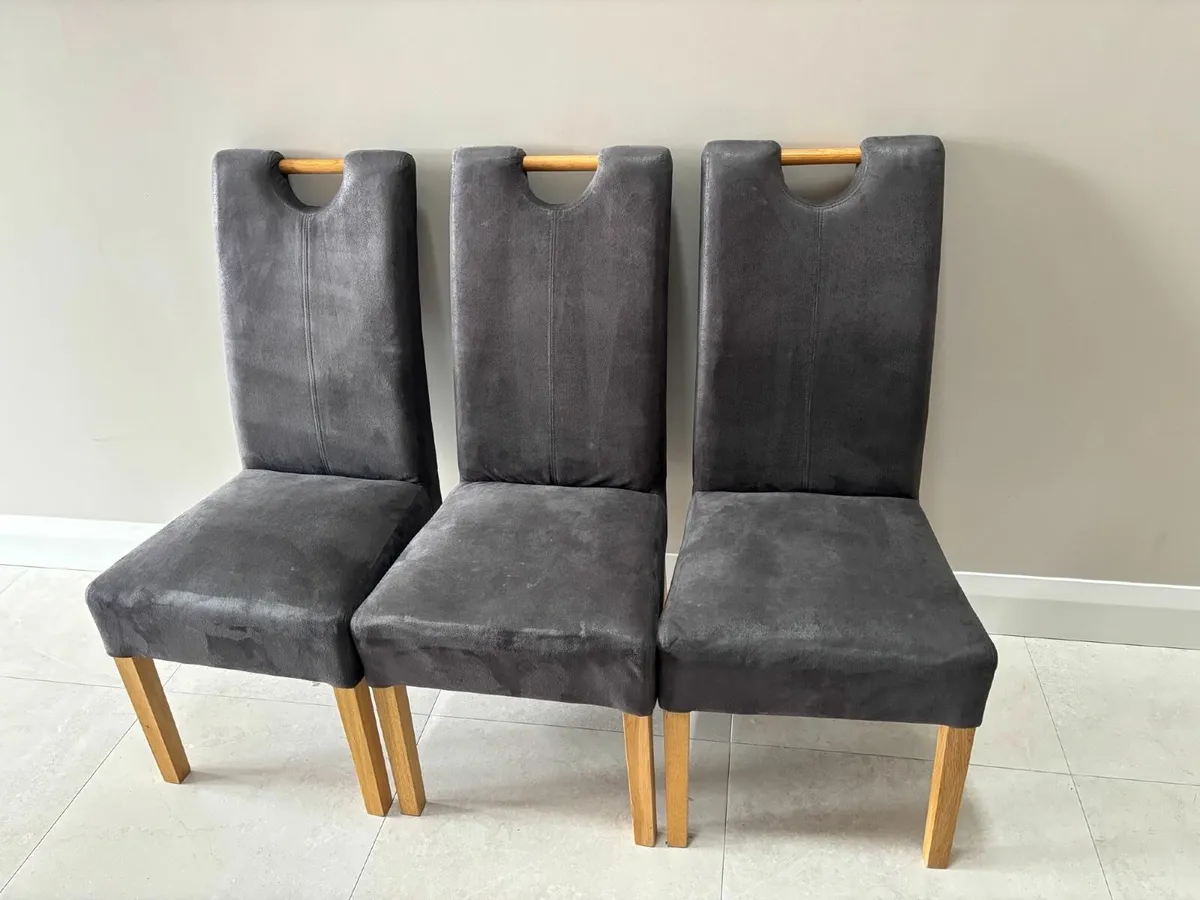 3 x Modern Kitchen / Dining Chairs - Image 1