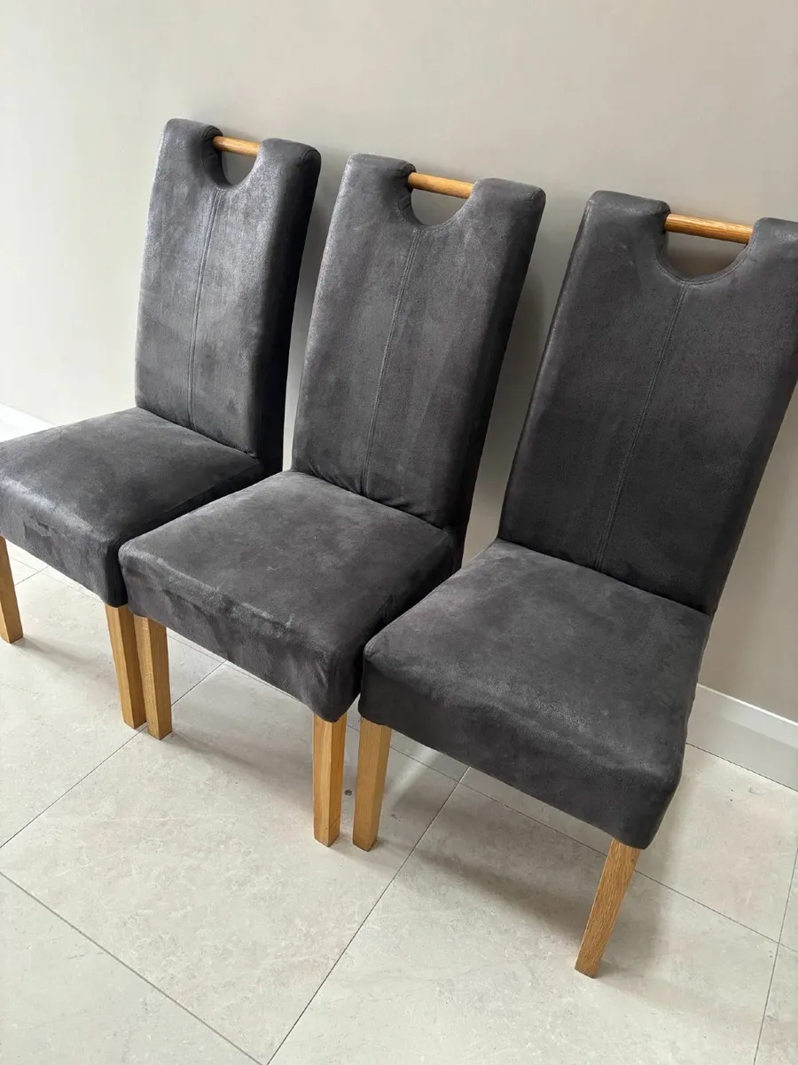3 x Modern Kitchen / Dining Chairs - Image 3