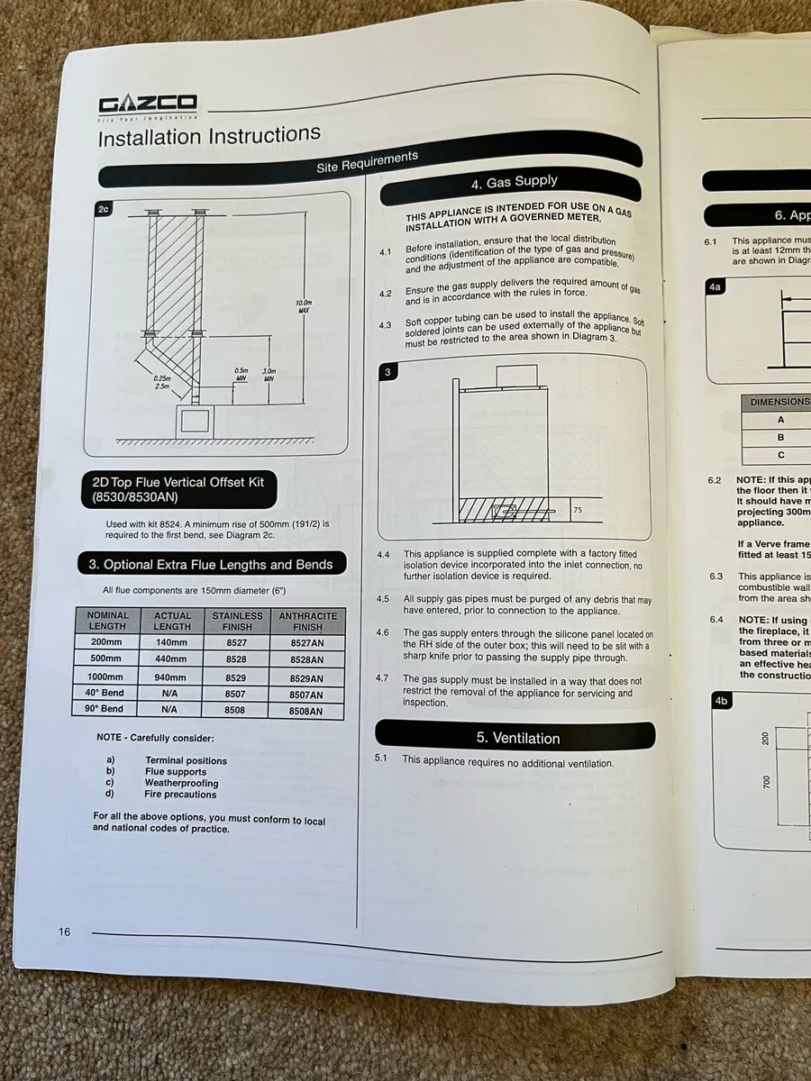 Gazco Riva 2 530 Balanced Flue, Designio - Image 3