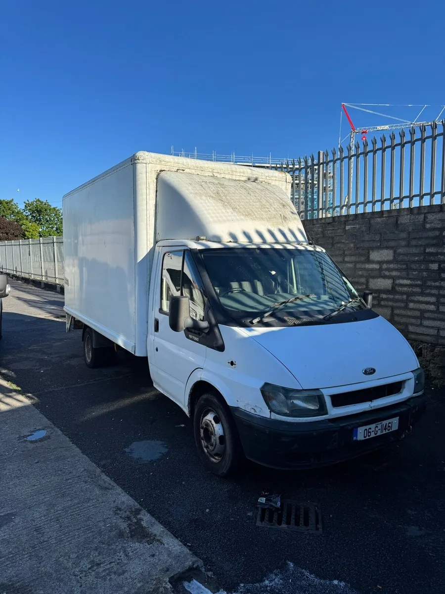 Ford Transit Box Van with Tale lift - Image 1
