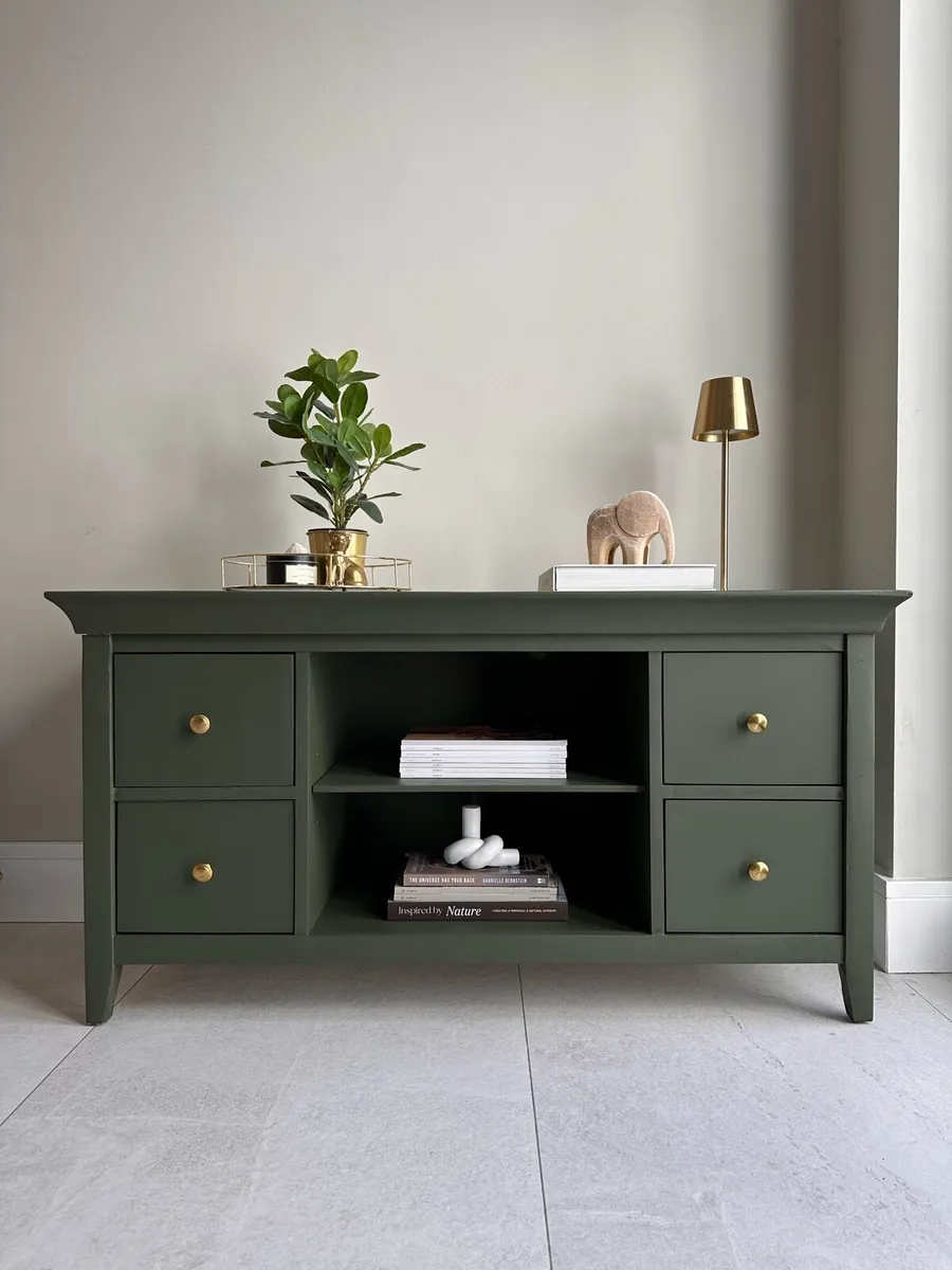 Tv Stand - Solid wood 60x117x46 - Image 1