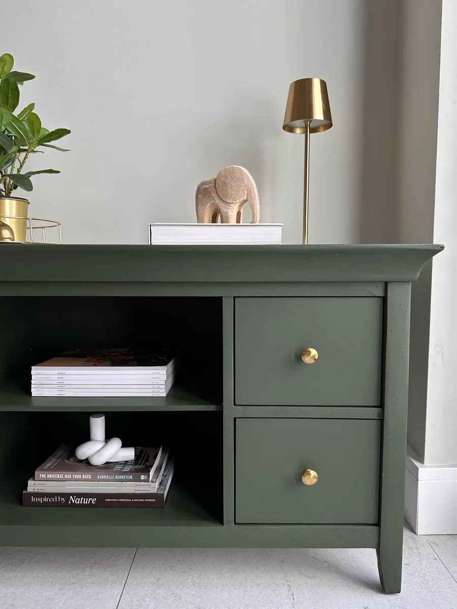 Tv Stand - Solid wood 60x117x46 - Image 2
