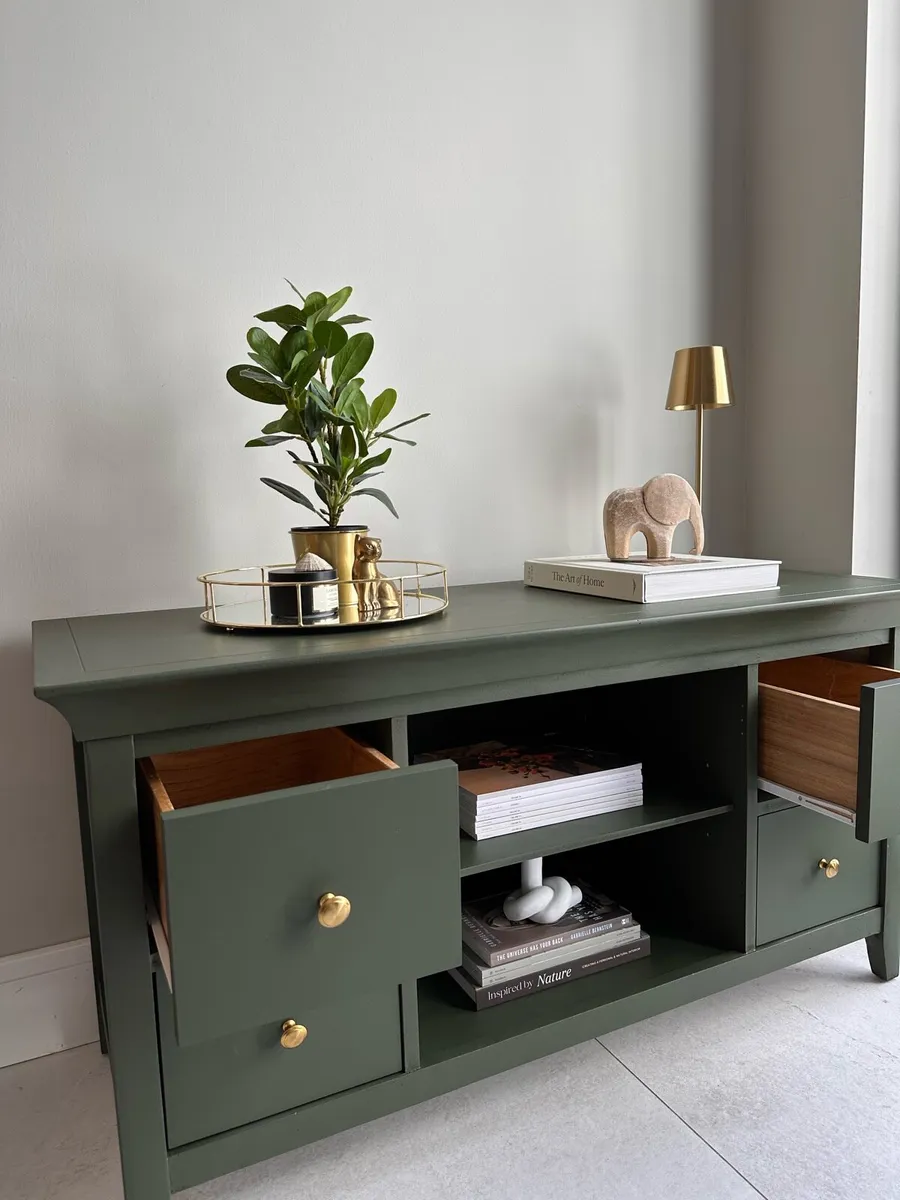Tv Stand - Solid wood 60x117x46 - Image 3