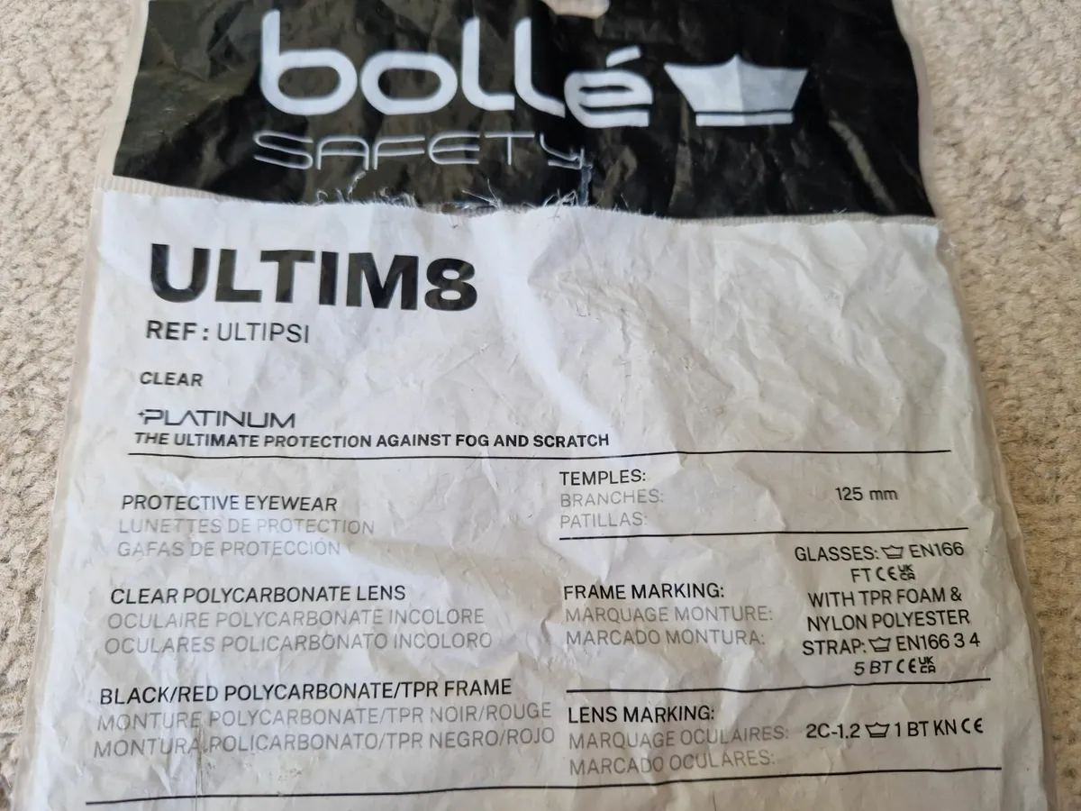 Bole ULTIM8 safety glasses - Image 3