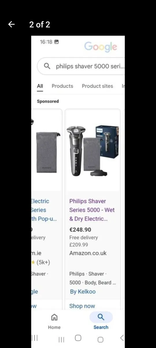 Philips shaver 5000 series Brand New RRP €248 - Image 1