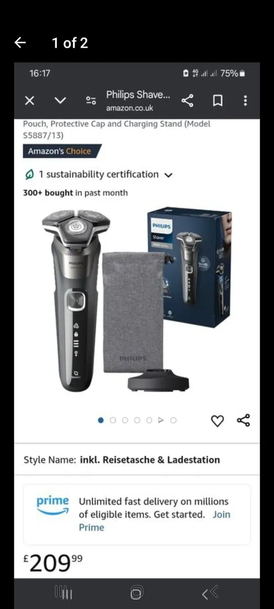 Philips shaver 5000 series Brand New RRP €248 - Image 2