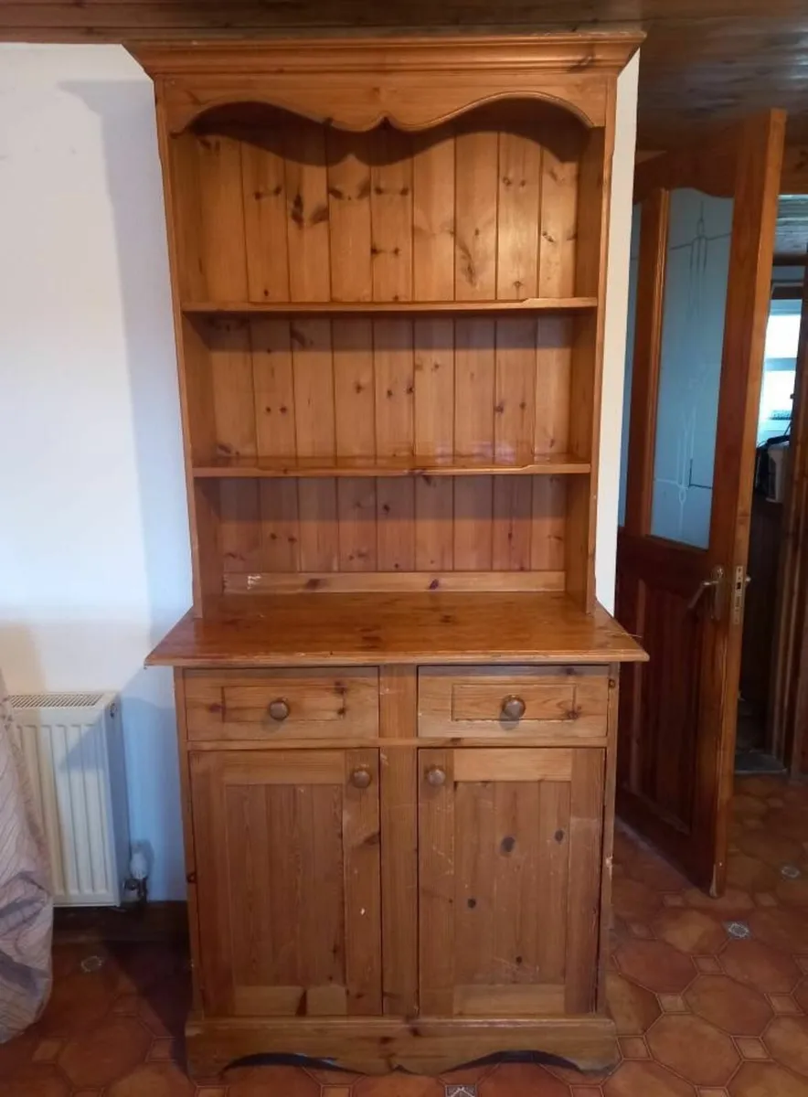 Handmade pine dresser