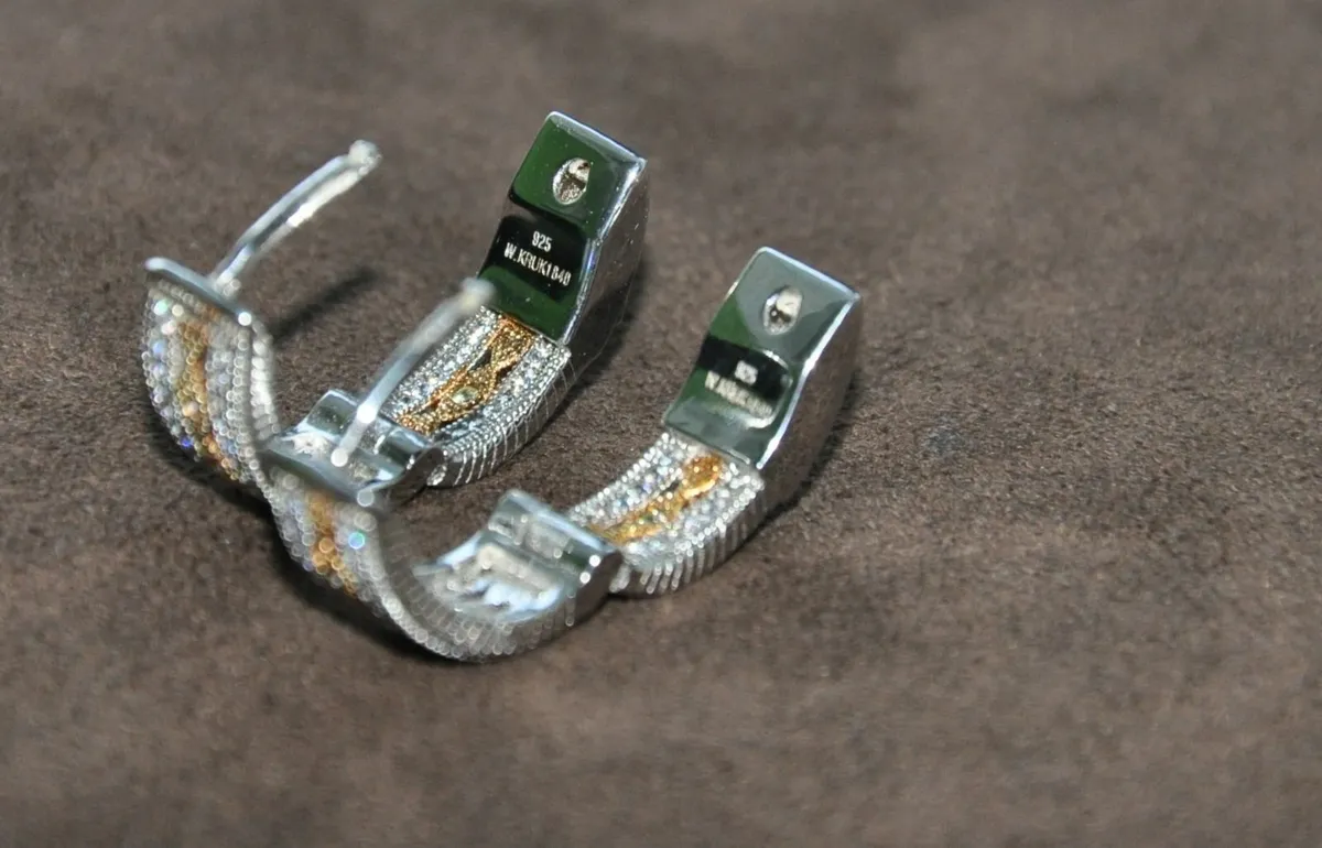 925 silver earrings and pendant set - Image 4