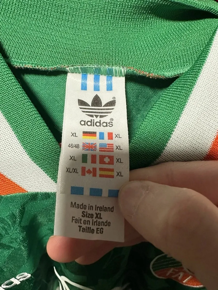 Ireland Jersey Men's Size XL 46-48 OPEL 1994 Footb - Image 4