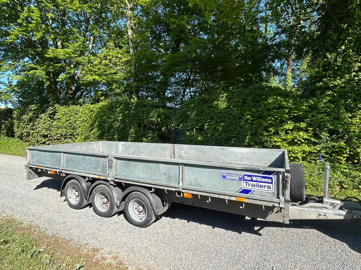 Ifor Williams LM166 tri Axle with alum floor - Image 1
