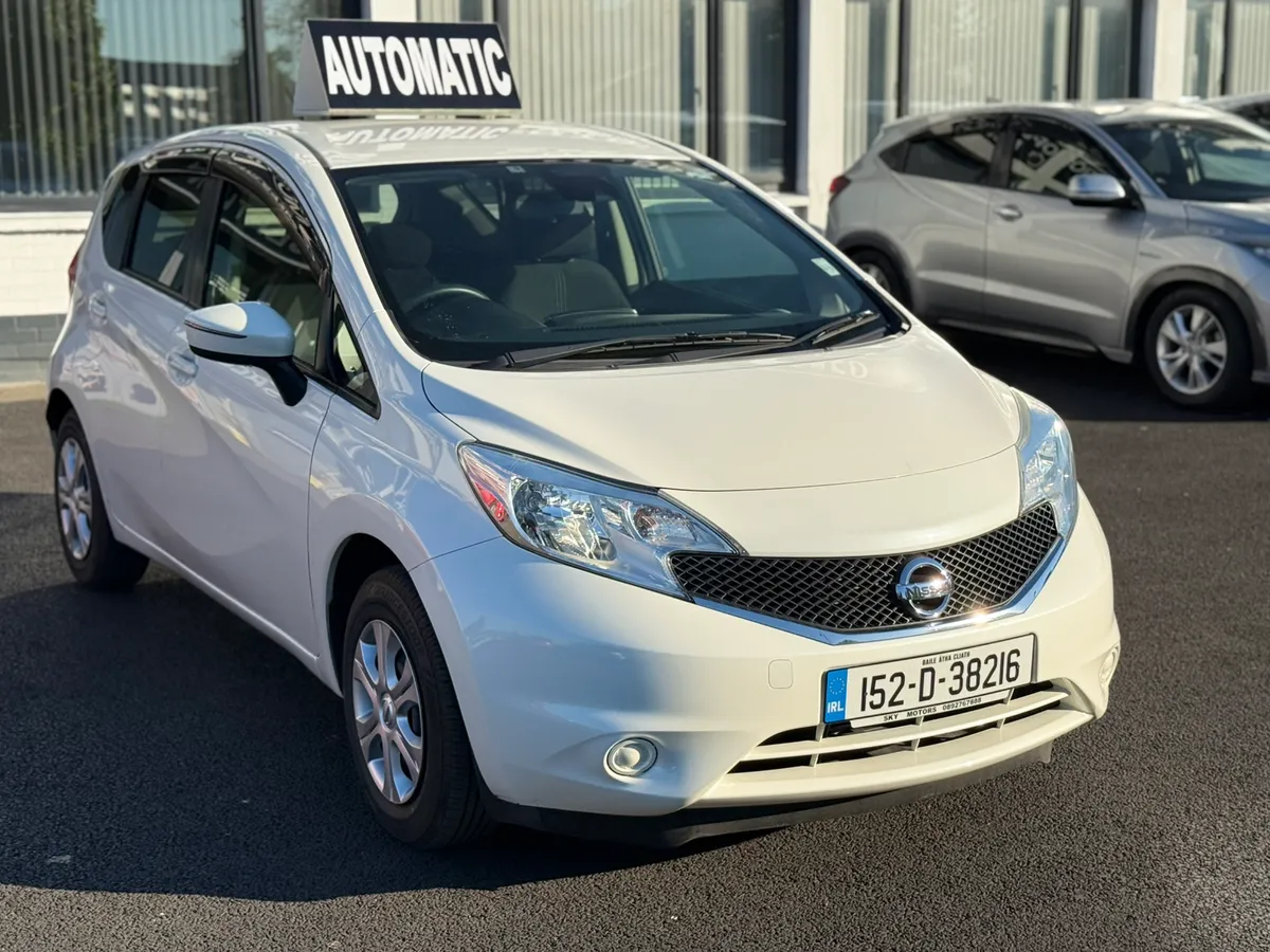 2015 Nissan Note 1.2 Petrol auto Low Miles 35K - Image 1