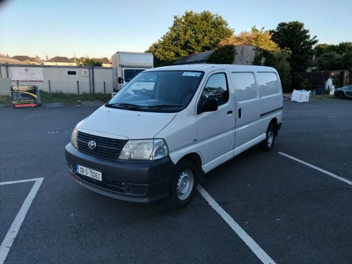 08 hiace low kms test 18/02/26 tax 08/25 - Image 2