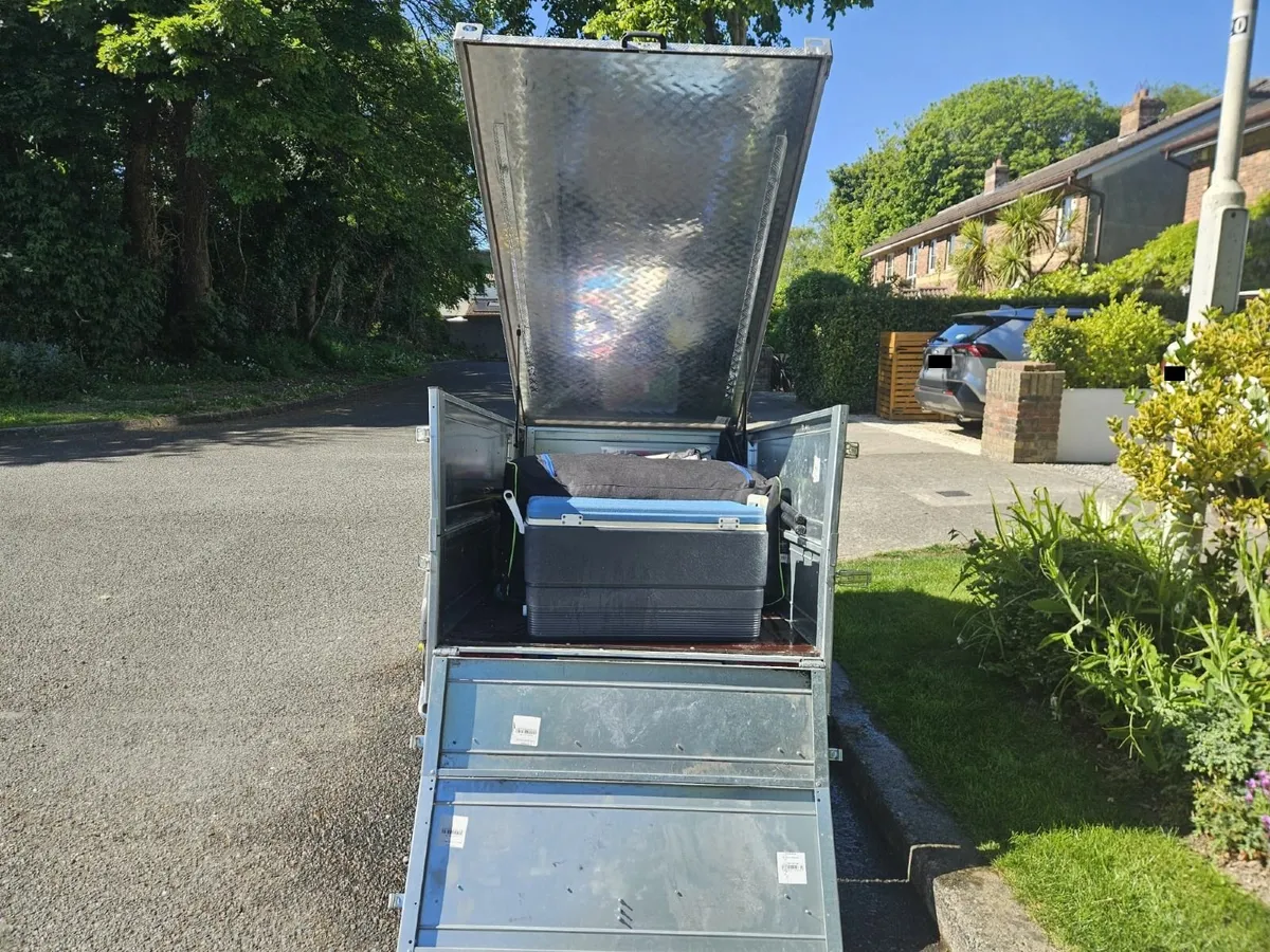 Trailer 6x4 with hard-top aluminium cover - Image 2