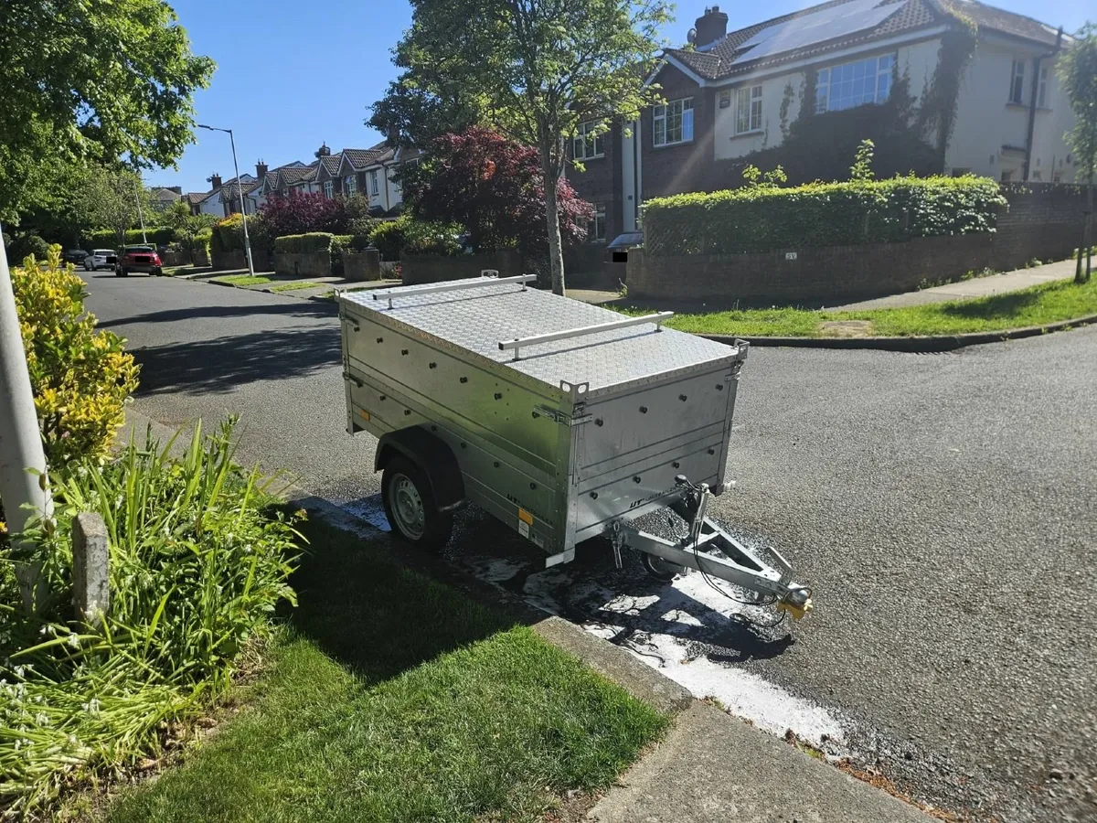 Trailer 6x4 with hard-top aluminium cover - Image 3