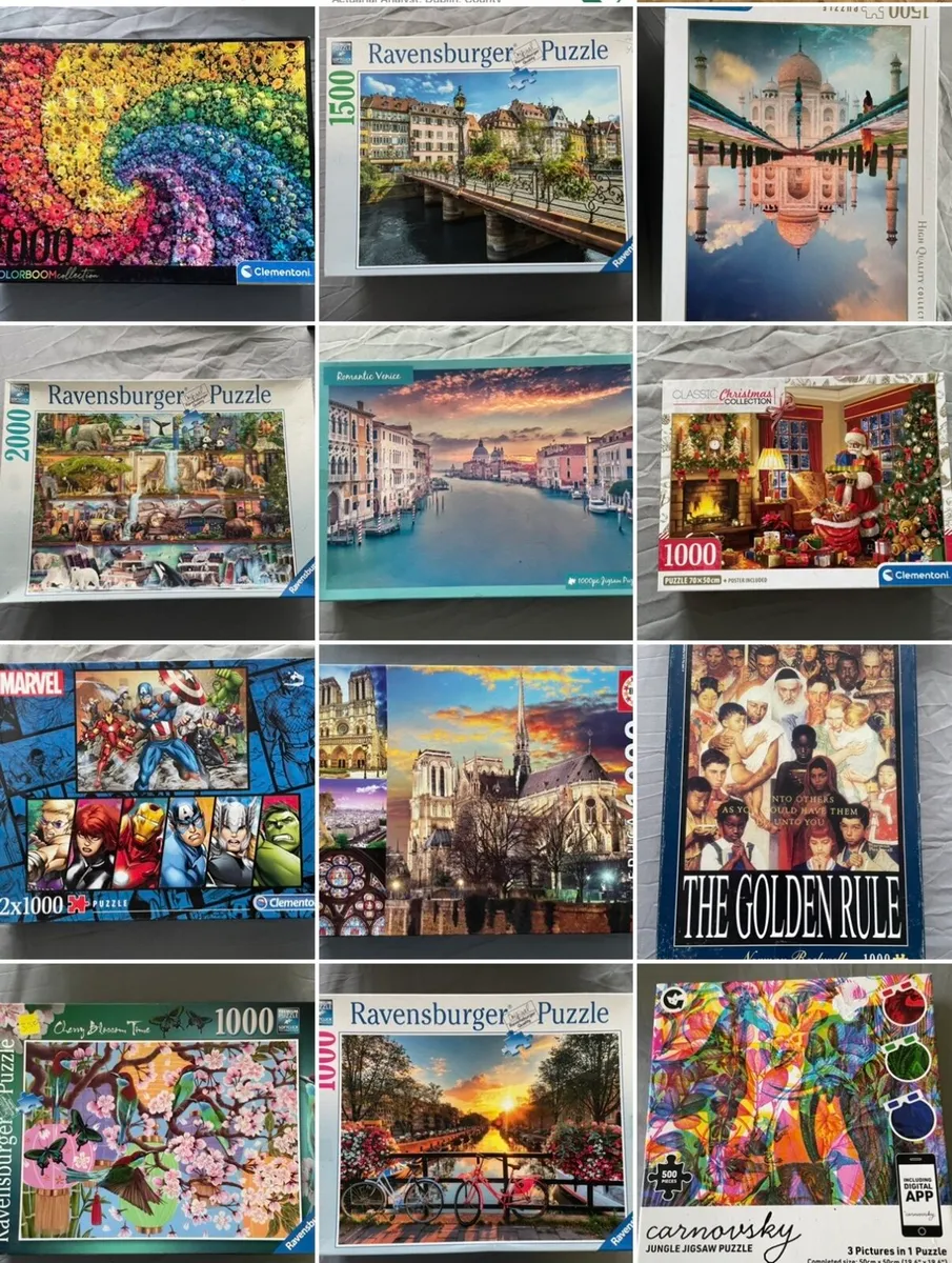 Large jigsaw puzzle collection - Image 2