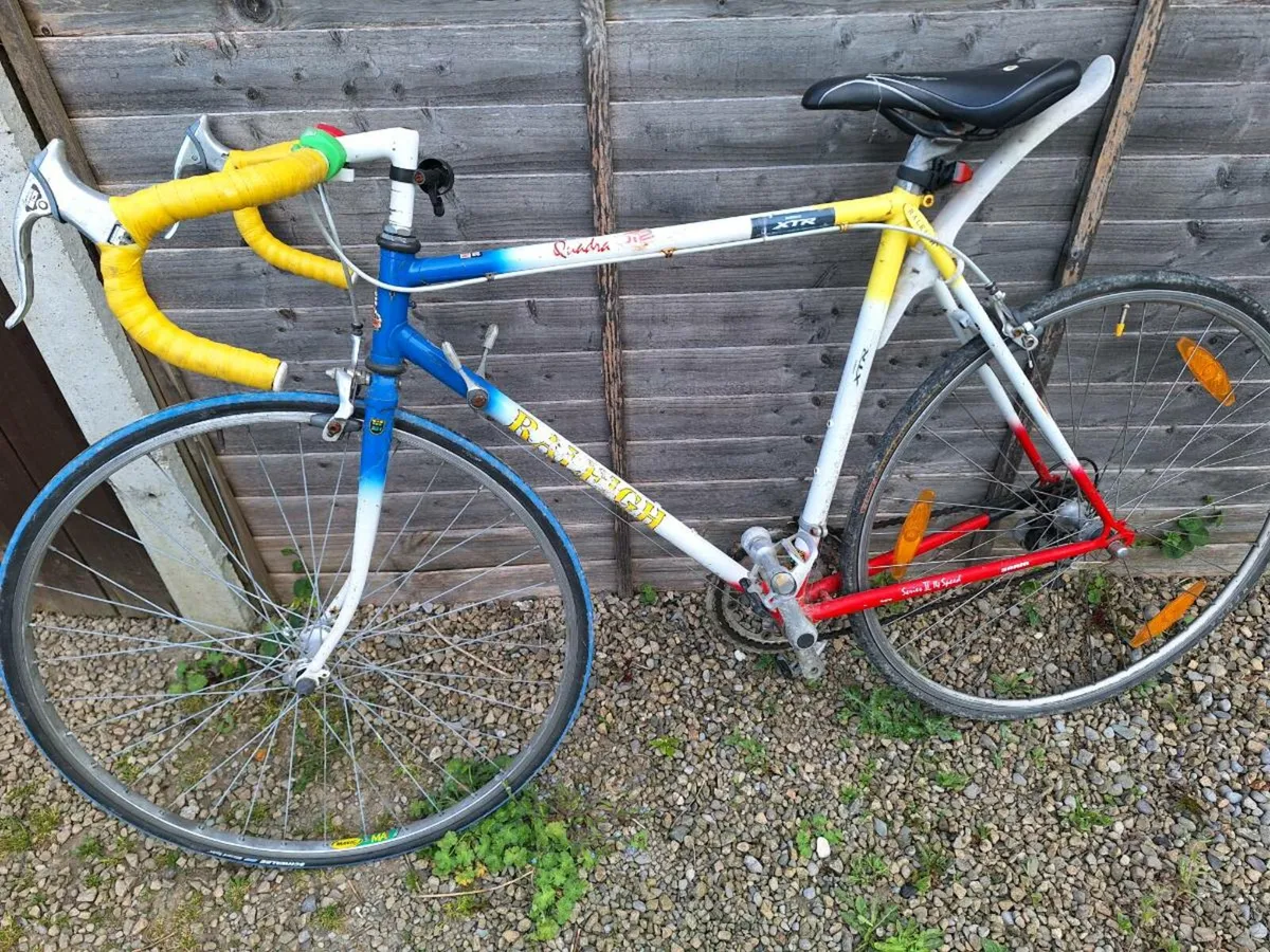 Raleigh Quasar Road Bike Reynolds 531 Frame - Image 2