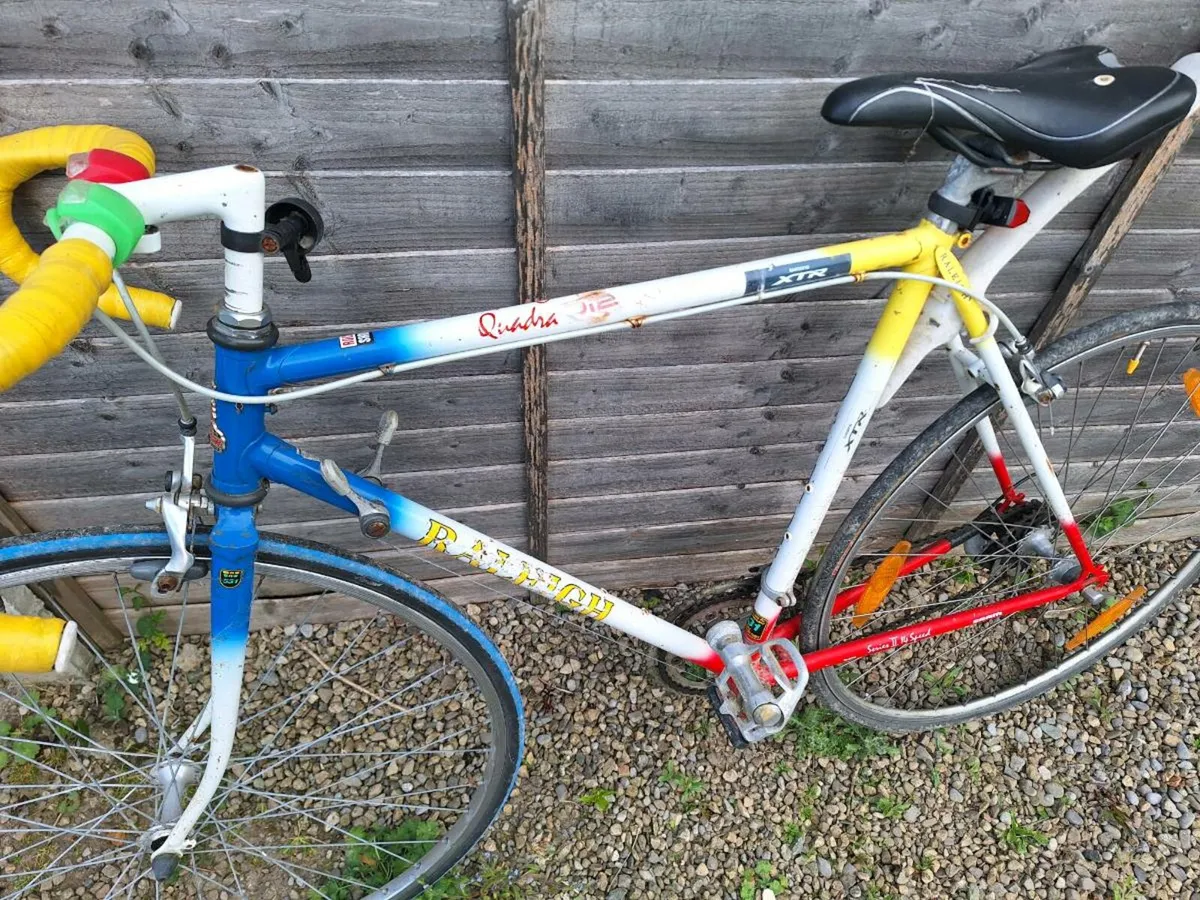 Raleigh Quasar Road Bike Reynolds 531 Frame - Image 3