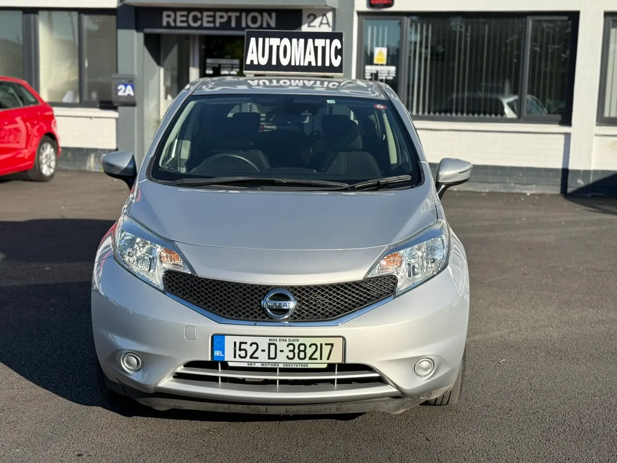 2015 Nissan Note1.2 Petrol automatic Low Miles 41K - Image 1
