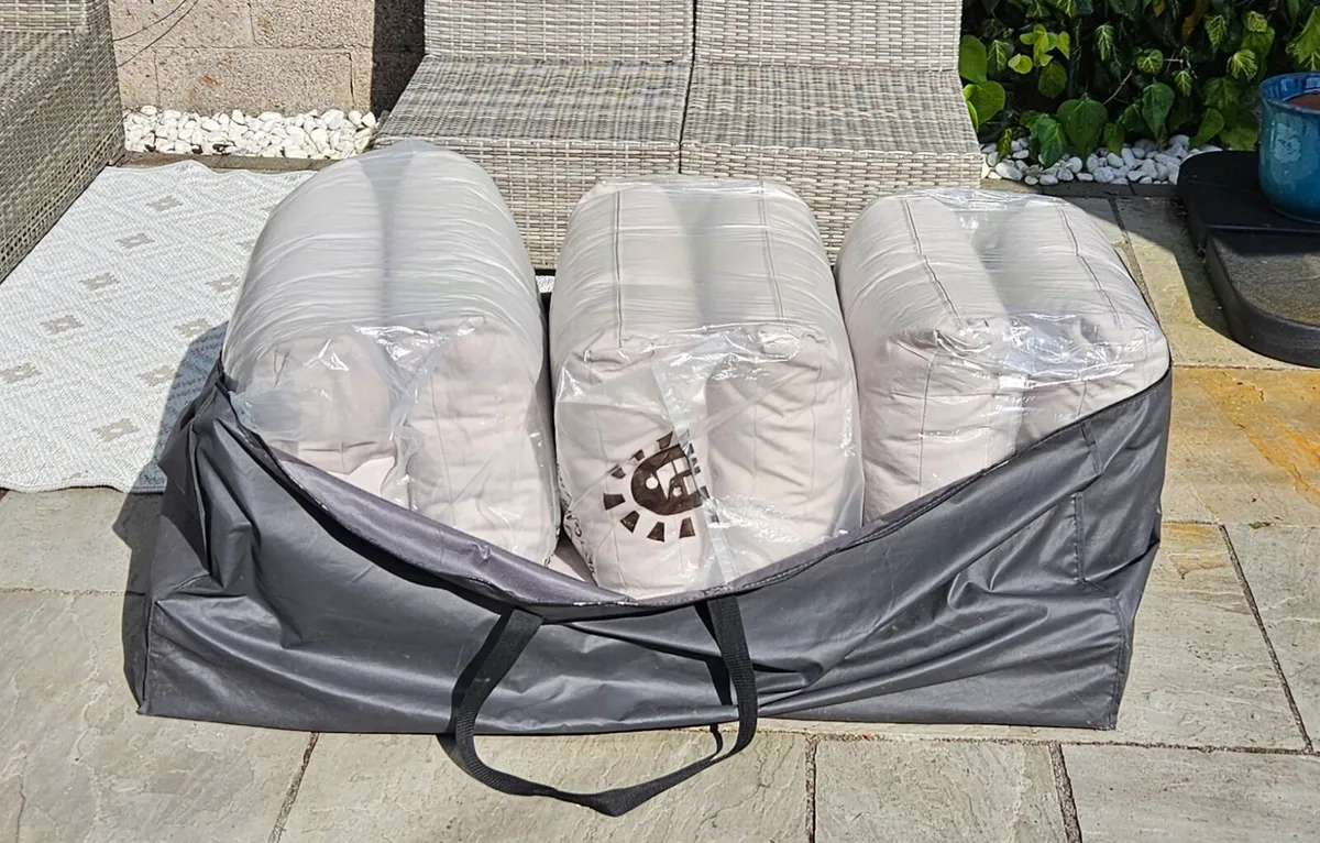 Rattan Garden Furniture Corner Set Consists - Image 3