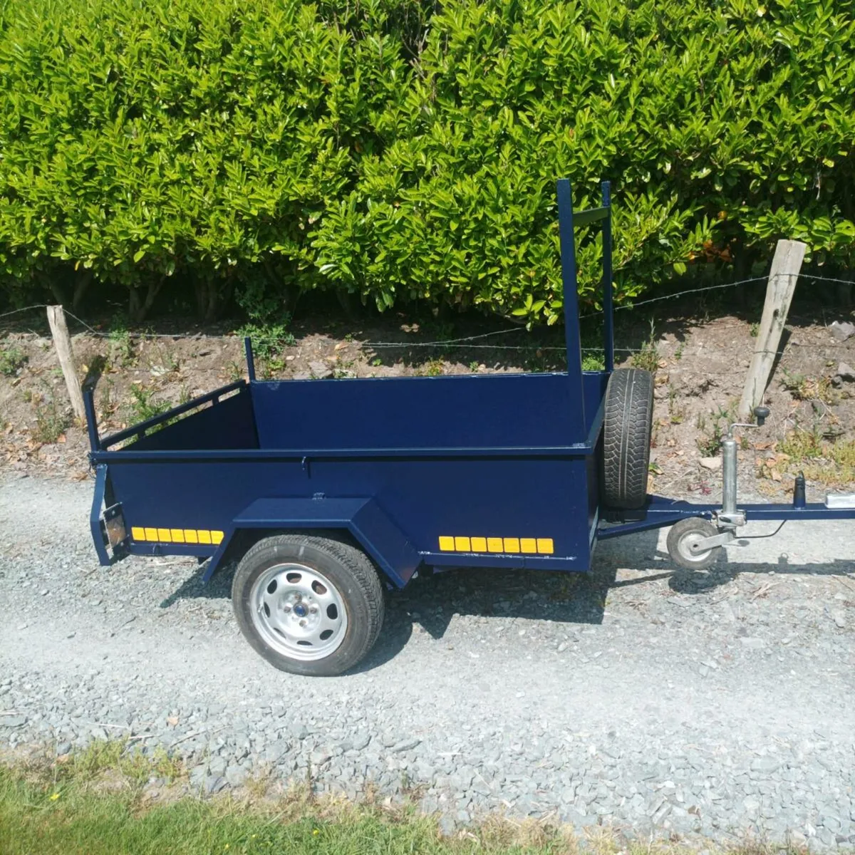 6x4 steel car trailer - Image 1