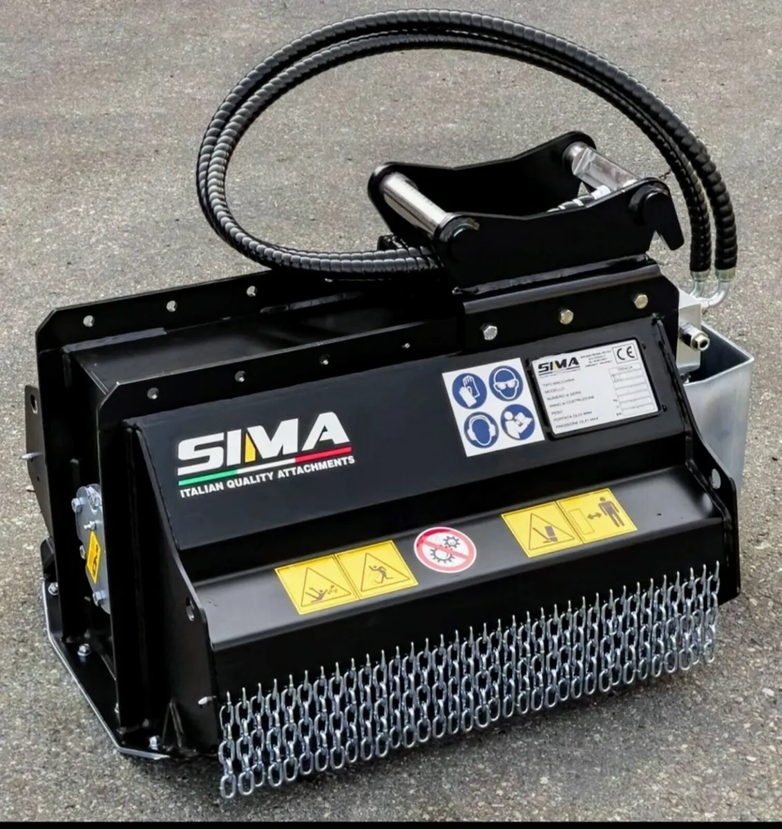 SIMA Excavator Mulcher (1-3 Ton Excavator) - Image 1