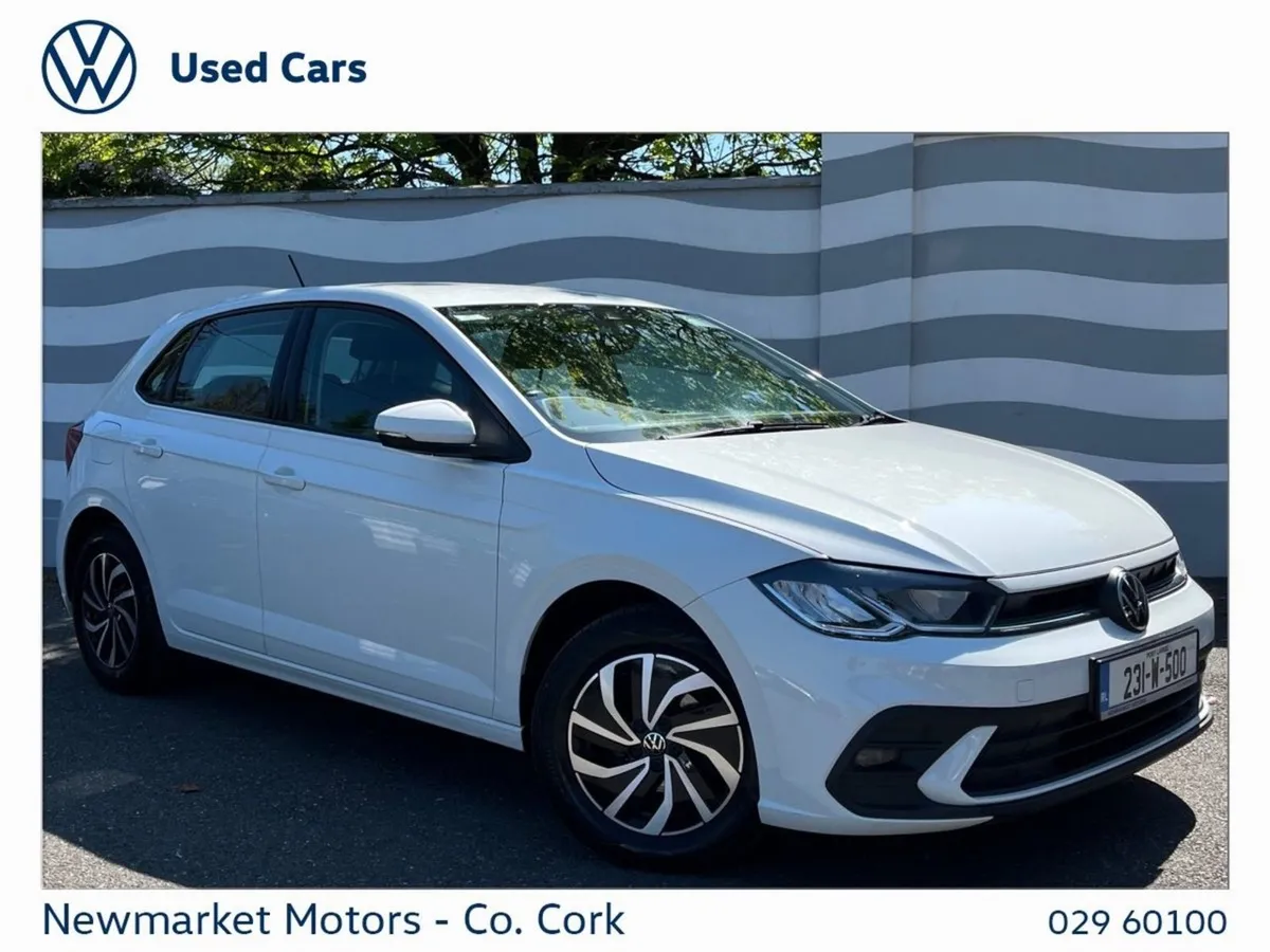 Volkswagen Polo 1.0tsi 95bhp Life Petrol Rear Vie - Image 1