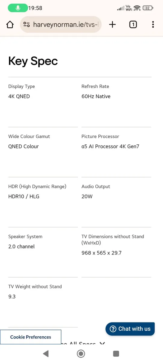 LG QNED 80 43" - Image 2