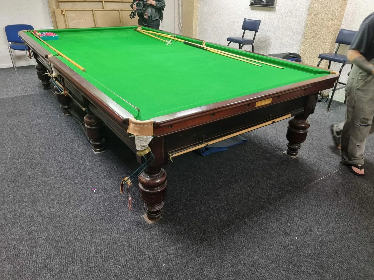 Burroughes & Watts Ltd Snooker Table (1910) - Image 4