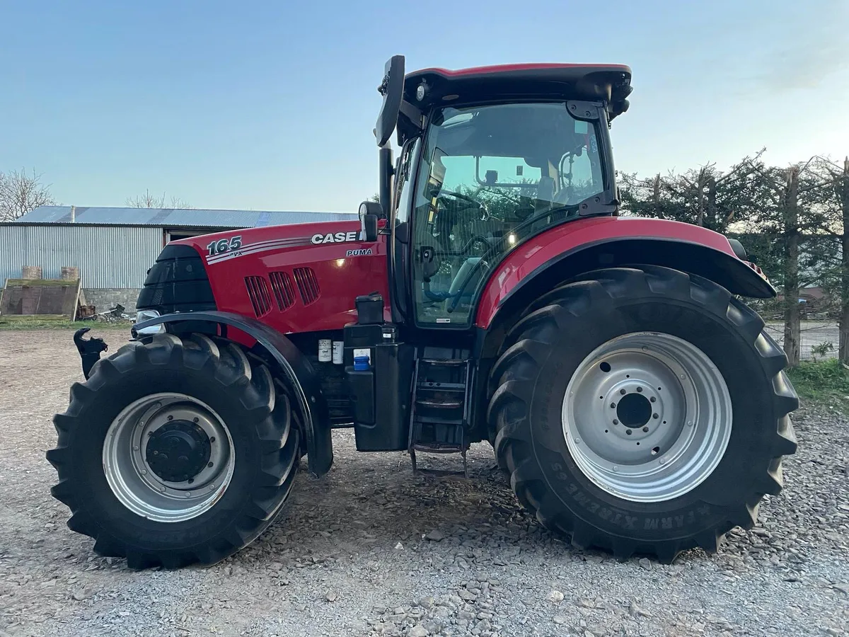 Case Puma CVX 165 Tractor, front link, Susp - Image 4