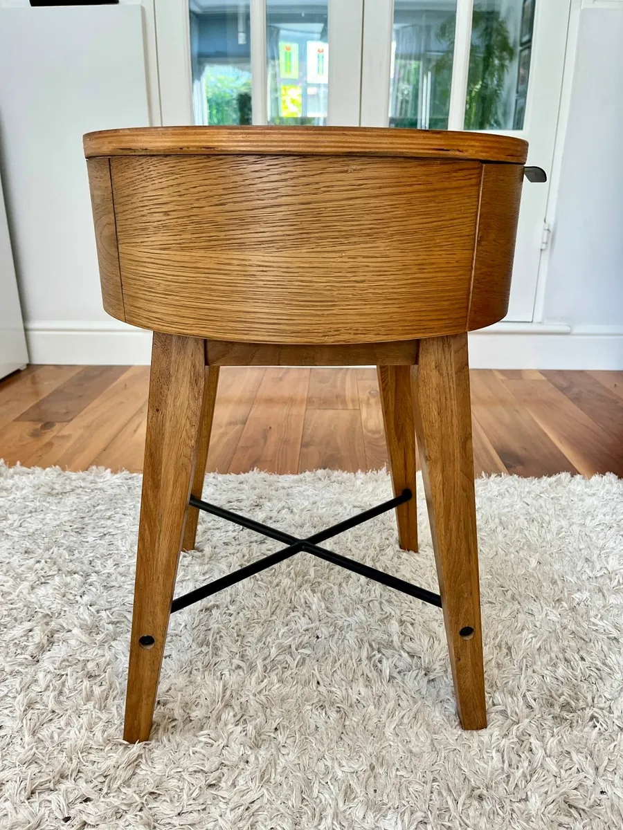 Round Bedside Locker - Image 4