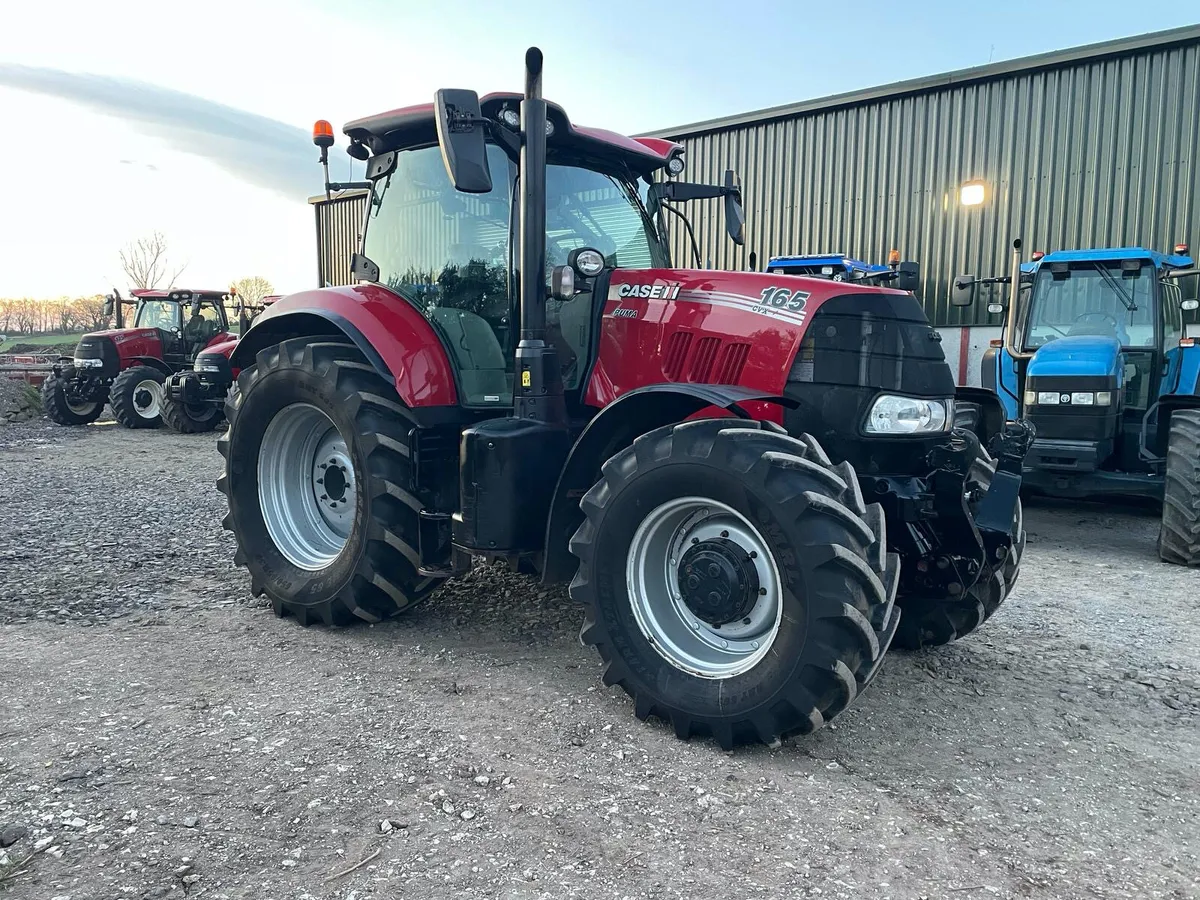Case Puma CVX 165 Tractor, front link, Susp - Image 1
