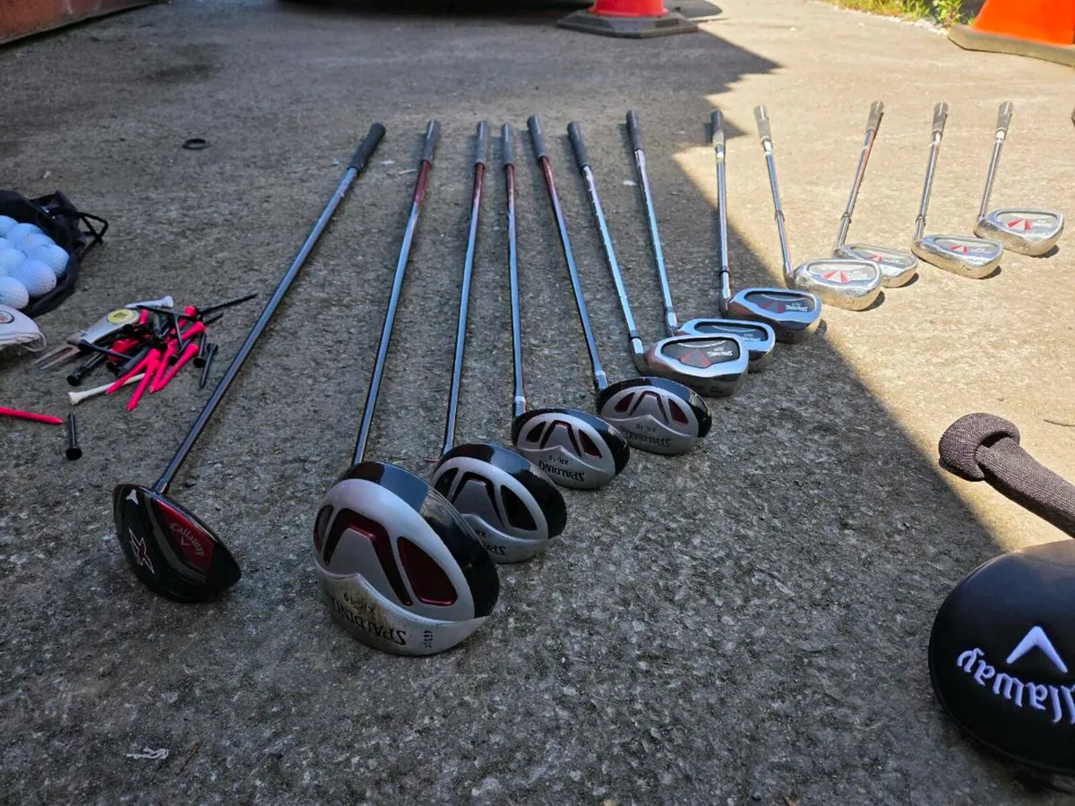 set of golf clubs - Image 1