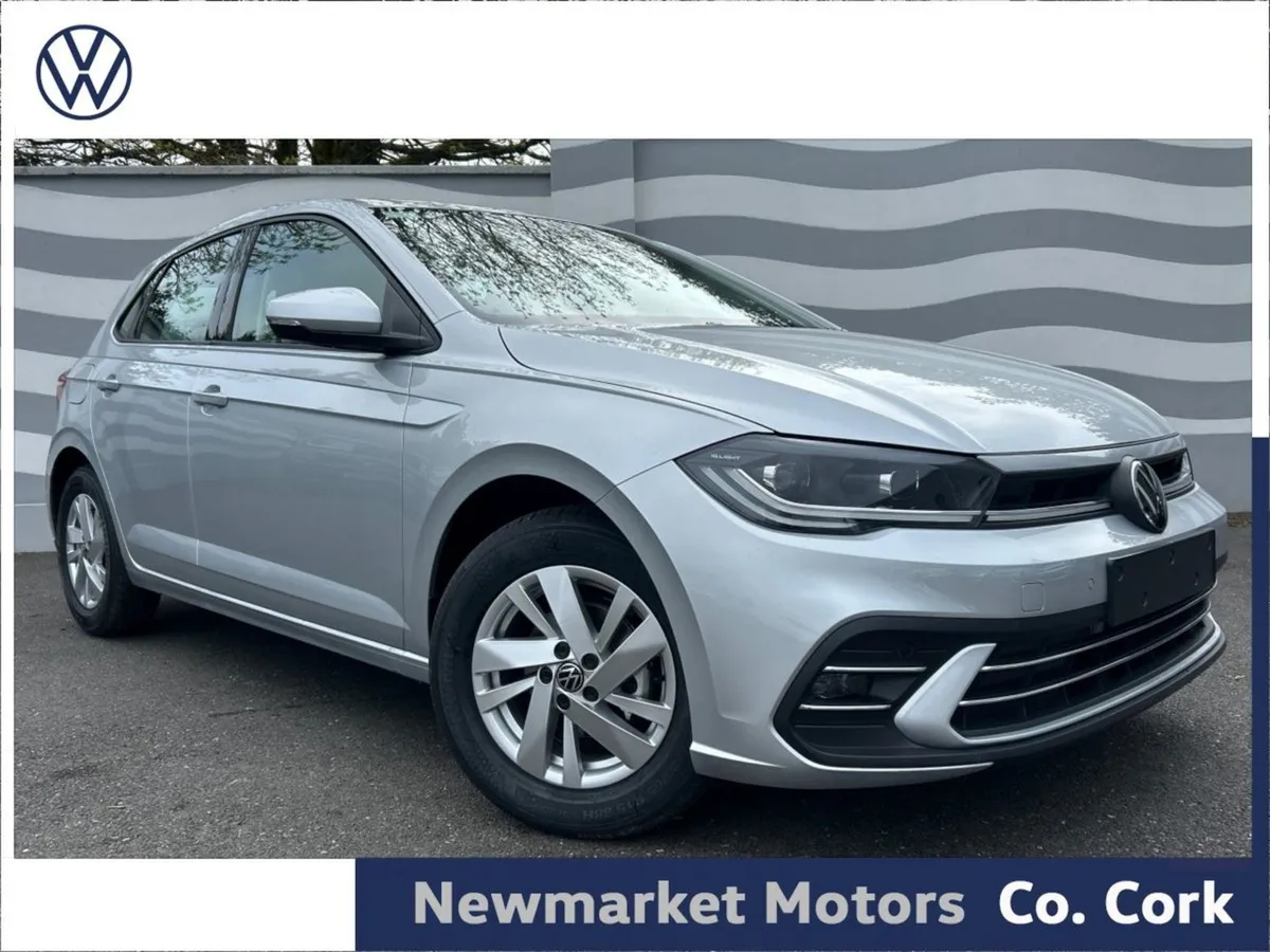 Volkswagen Polo Silver Style 1.0tsi 95bhp Petrol - Image 1