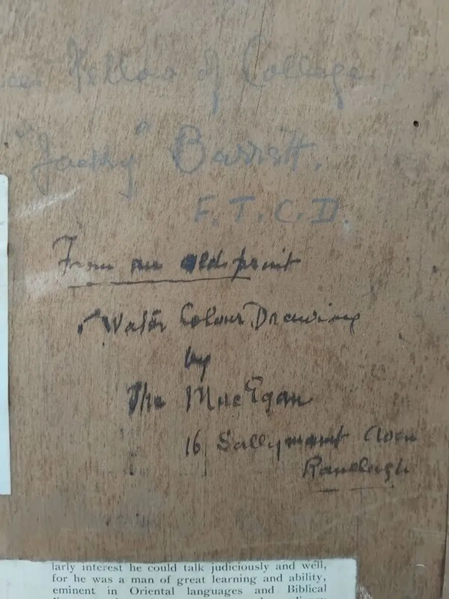 watercolour by listed Irish Artist - Image 3